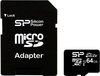Silicon Power microSDXC 64Gb Class 10 UHS-I U1 Elite + SD adapter (SP064GBSTXBU1V10SP)