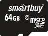 SmartBuy microSDXC 64Gb Class 10 + SD adapter (SB64GBSDCL10-01)