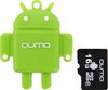 Qumo microSDHC 16Gb Class 10 Fundroid + USB adapter (QM16GCR-MSD10-FD)