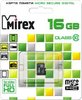Mirex microSDHC 16Gb Class 10 (13612-MC10SD16)