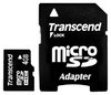Transcend microSDHC 4Gb Class 4 + SD adapter (TS4GUSDHC4)