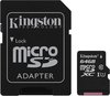Kingston microSDXC 64Gb Class 10 UHS-I U1 + SD adapter (SDCX10/64GB)