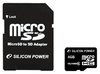 Silicon Power microSDHC 4Gb Class 6 + SD adapter (SP004GBSTH006V10SP)