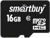 SmartBuy microSDHC 16Gb Class 10 + SD adapter (SB16GBSDCL10-01)