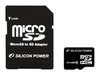 Silicon Power microSDHC 8GB Class 6 + SD adapter (SP008GBSTH006V10SP)