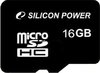 Silicon Power microSDHC 16Gb Class 6 (SP016GBSTH006V10)