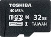 Toshiba microSDHC 32Gb Class 10 UHS-I U1 + SD adapter (SD-C032UHS1 6A)