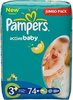 Pampers Active Baby 3+ 74