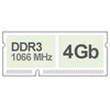 Crucial DDR3 4Gb 1066Mhz SODIMM 